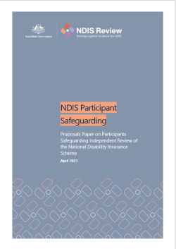 NDIS Participant Safeguarding cover